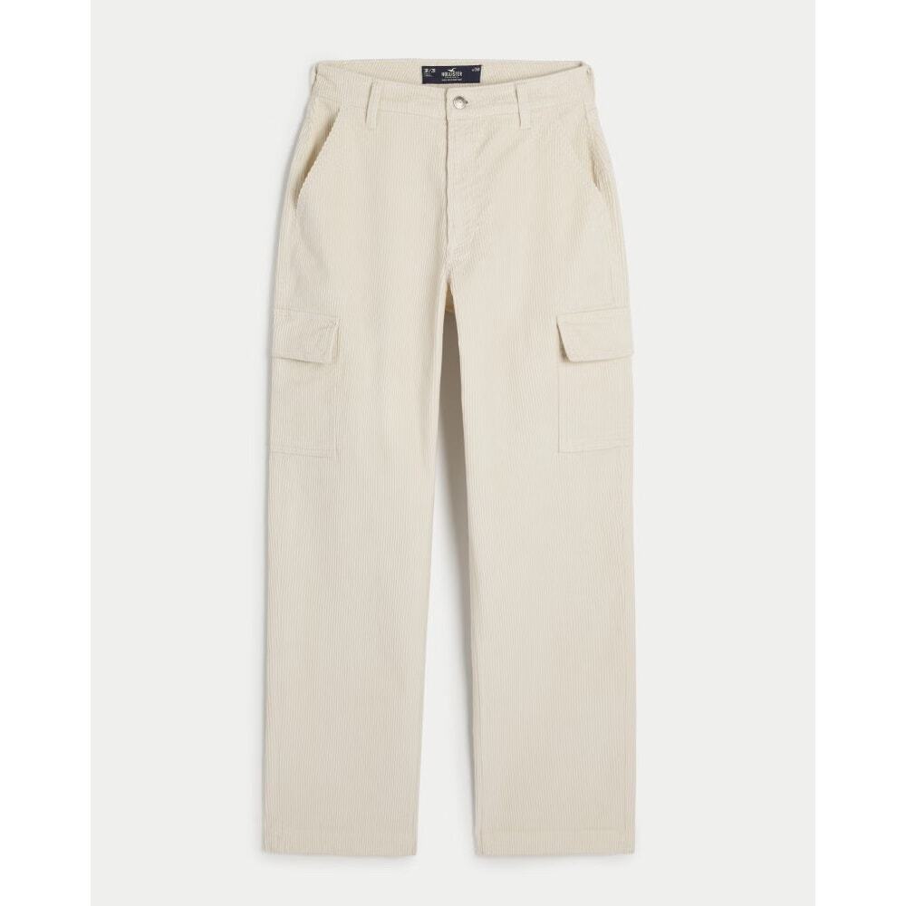 Hollister Ultra High Rise Corderoy Dad Pant, 00